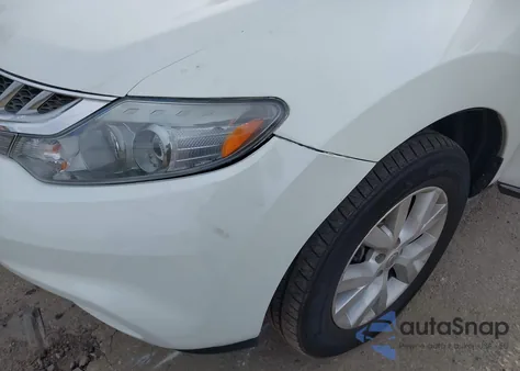 2011 Nissan Murano Sl z USA, uszkodzony, nr VIN JN8AZ1MW2BW180634